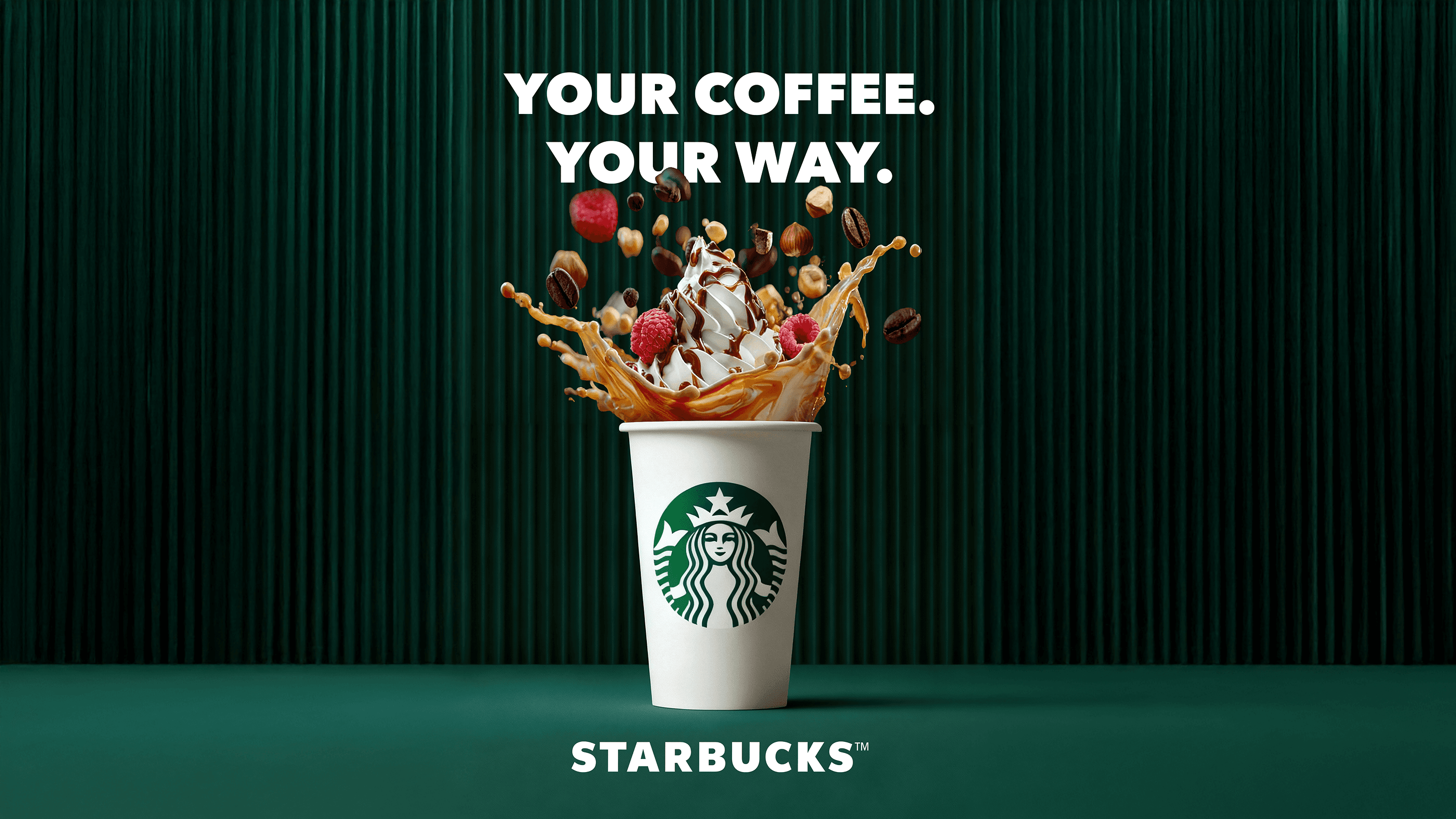Starbucks hero visual
